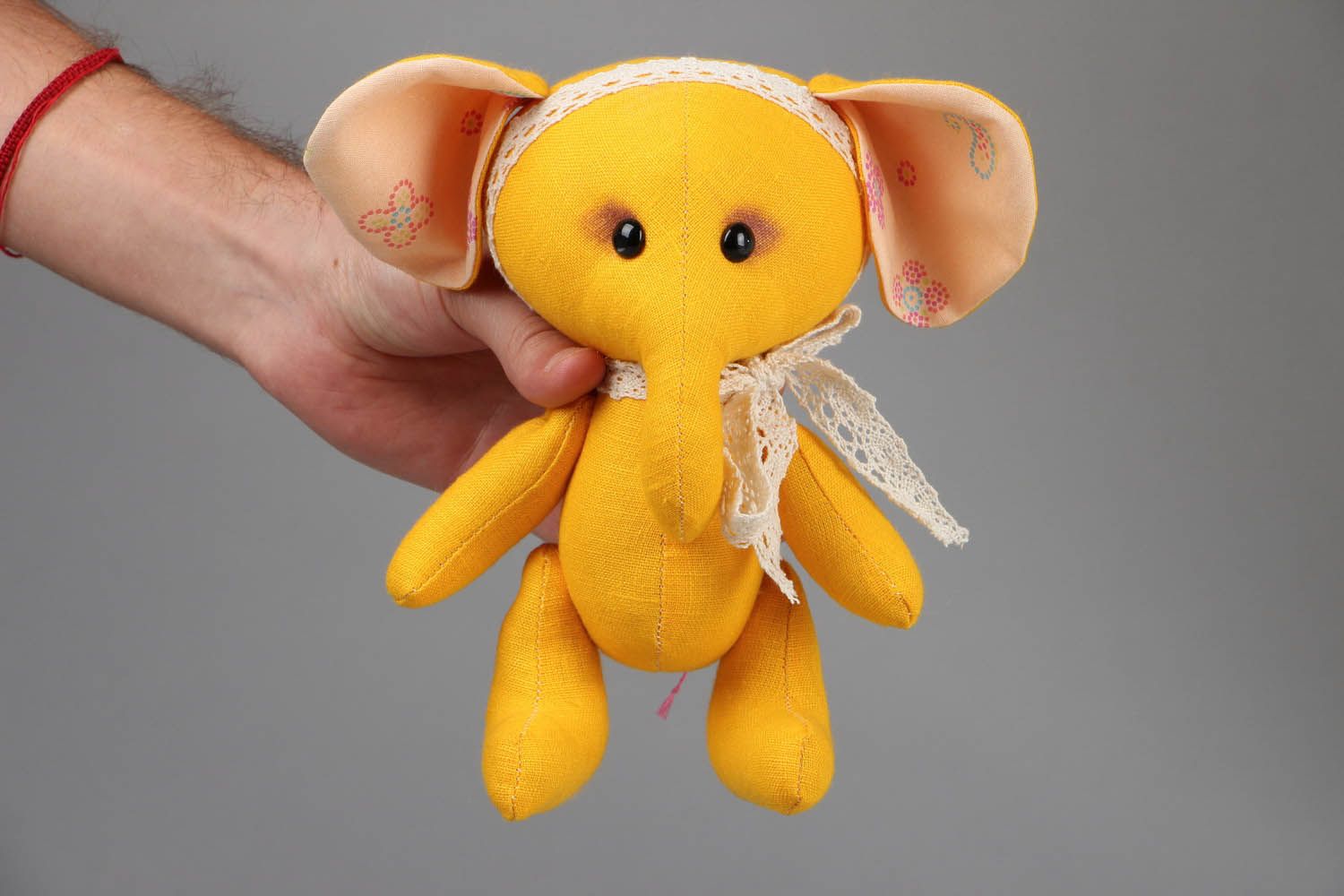 Soft handmade toy Elephant Mo photo 4