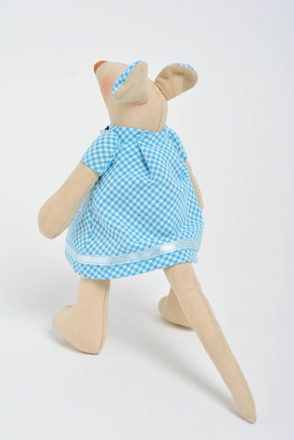 Muñeco de tela original hecho a mano estiloso bonito para niños decorativo foto 5