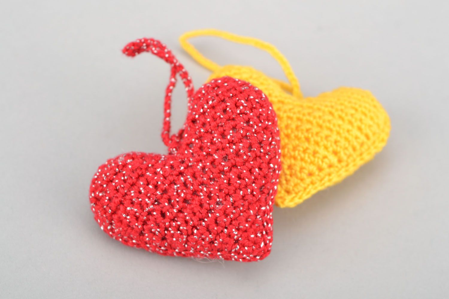 Интерьерная игрушка в форме сердечка  фото 3