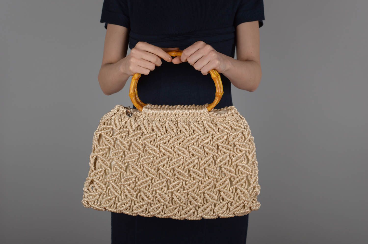 Macrame bag handmade bag ladies bags designer handbags best gifts for girls photo 5