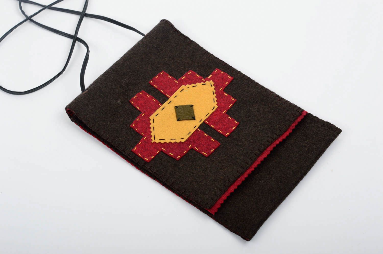 Bolso de tela de algodón artesanal estiloso accesorio para mujer regalo original foto 5