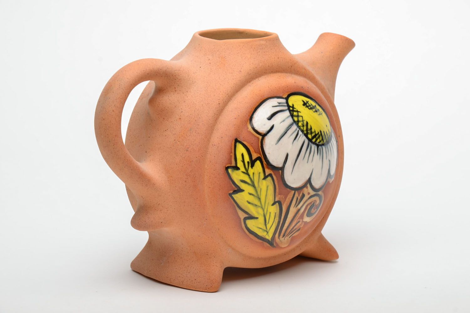 Ceramic teapot without lid photo 3