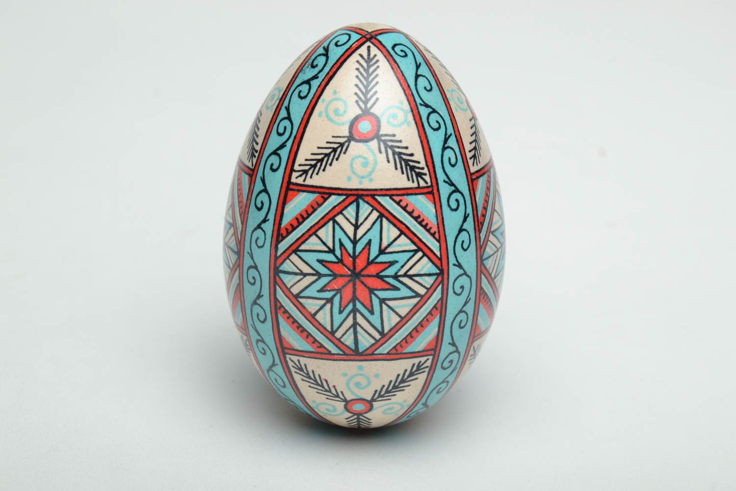 Пасхальное яйцо ручной работы декоративное авторское  фото 2