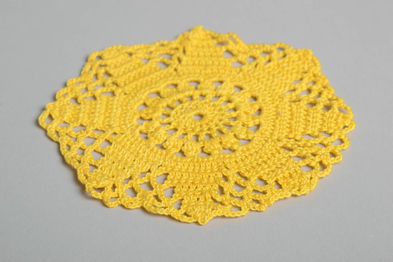 Handmade openwork napkins crochet napkins kitchen napkin interior ideas photo 5