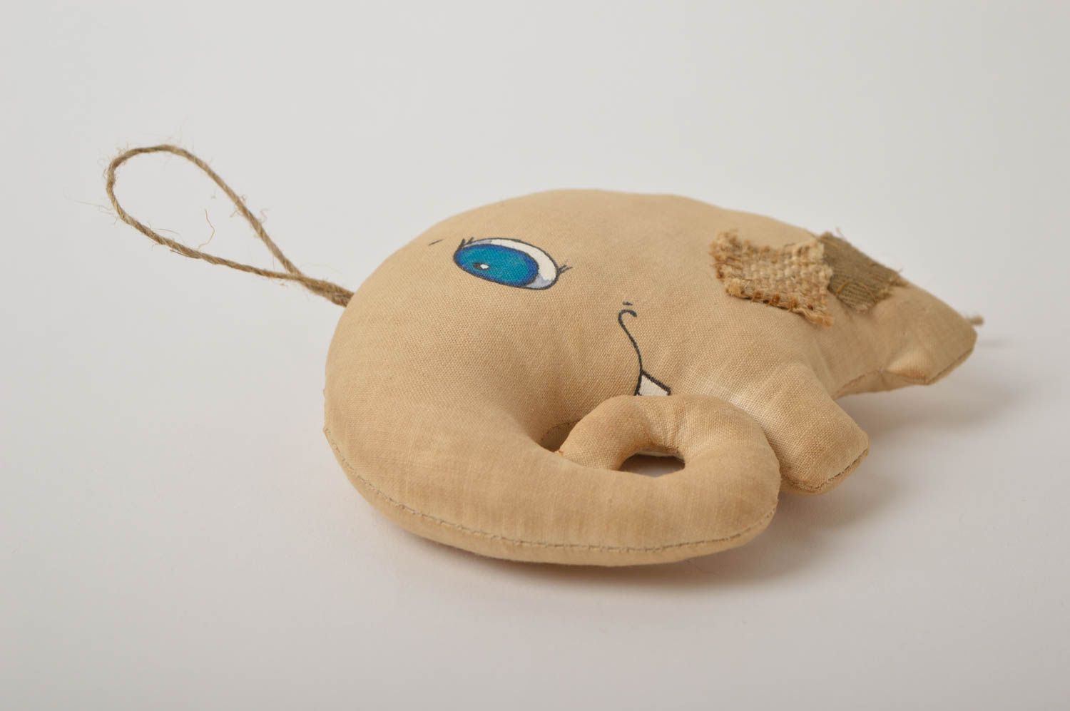 Handmade designer soft toy elephant stuffed toy for children home decor ideas photo 5