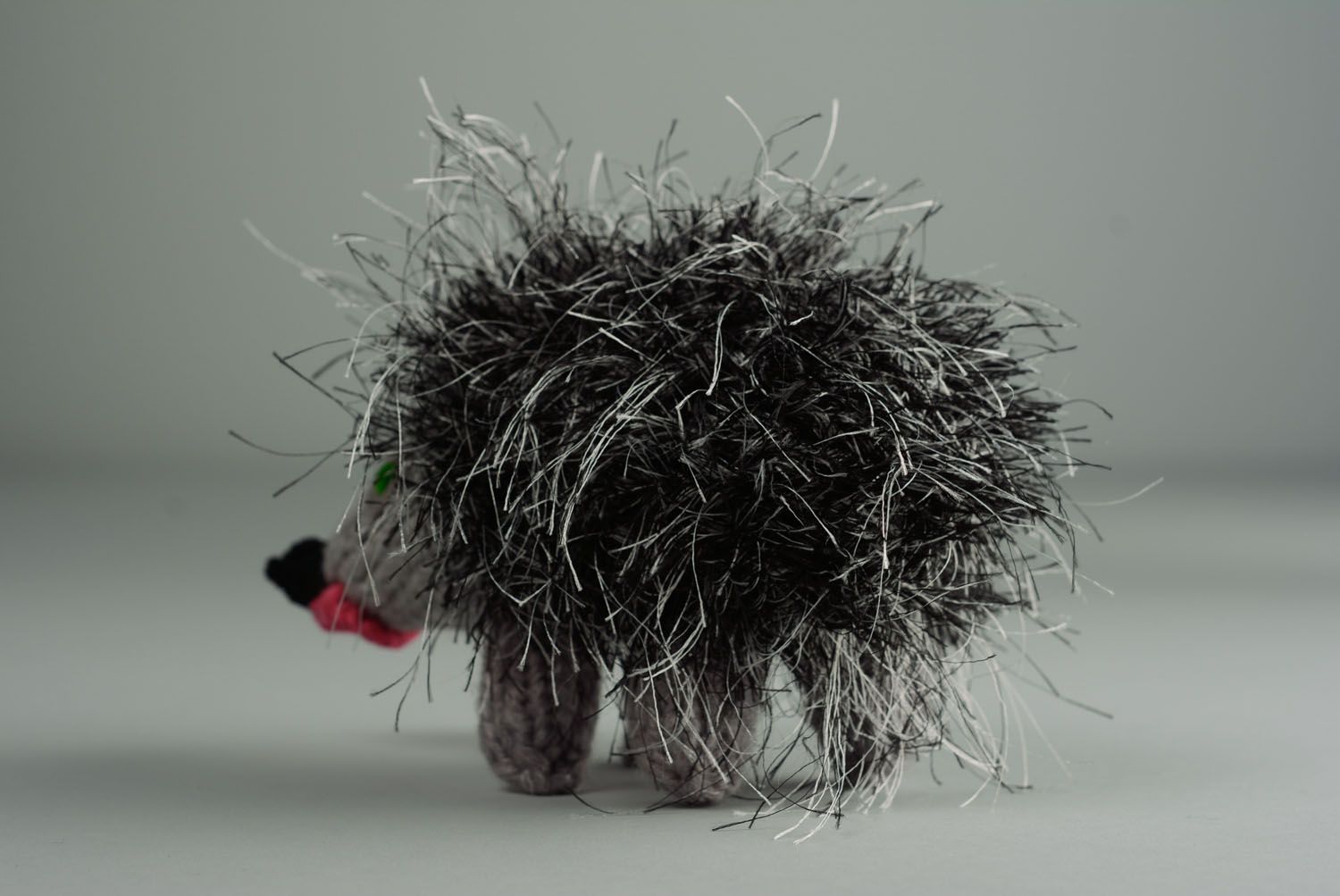 Knitted toy Hedgehog photo 5