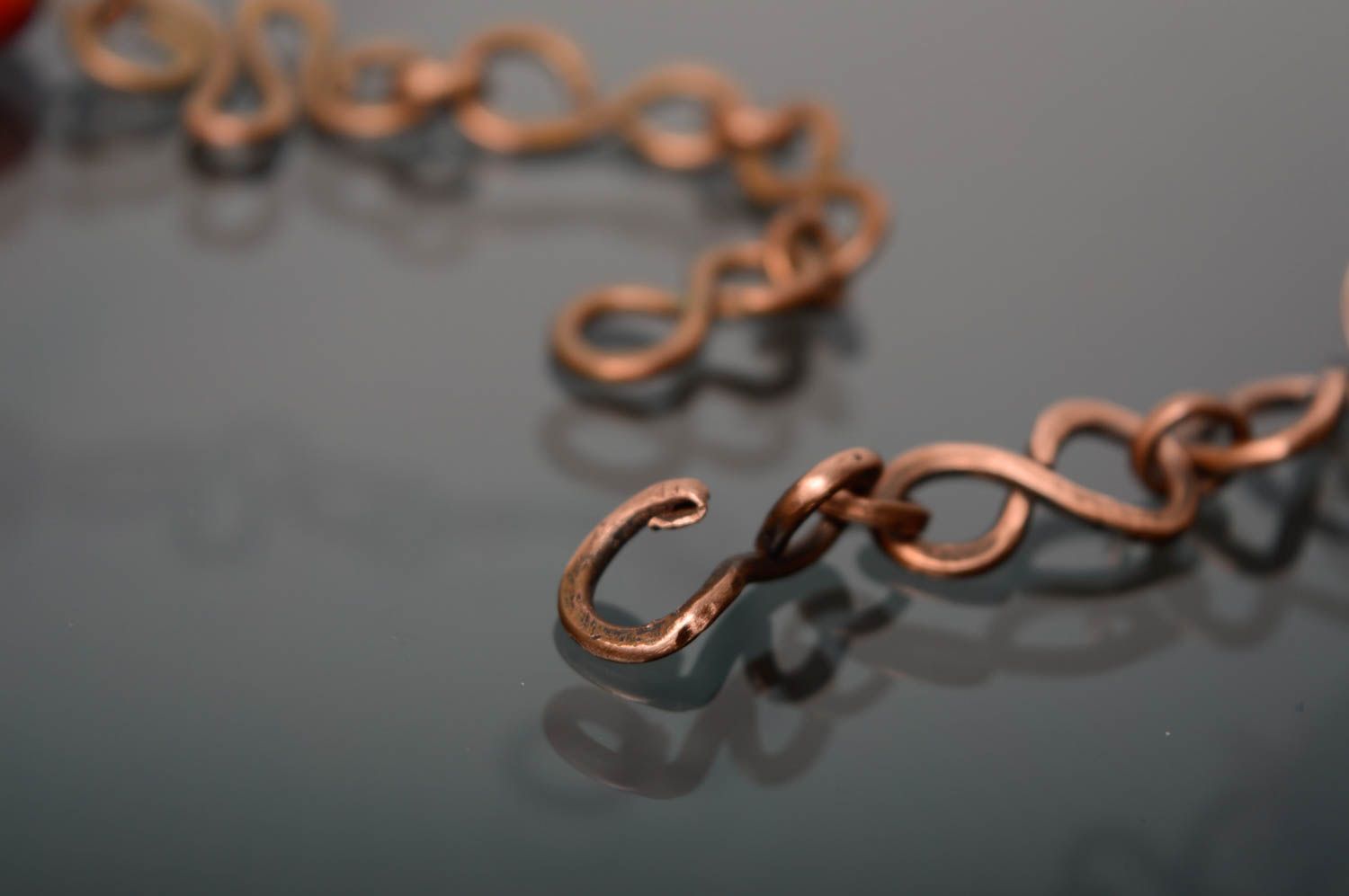 Wire wrap copper bracelet Helen photo 5