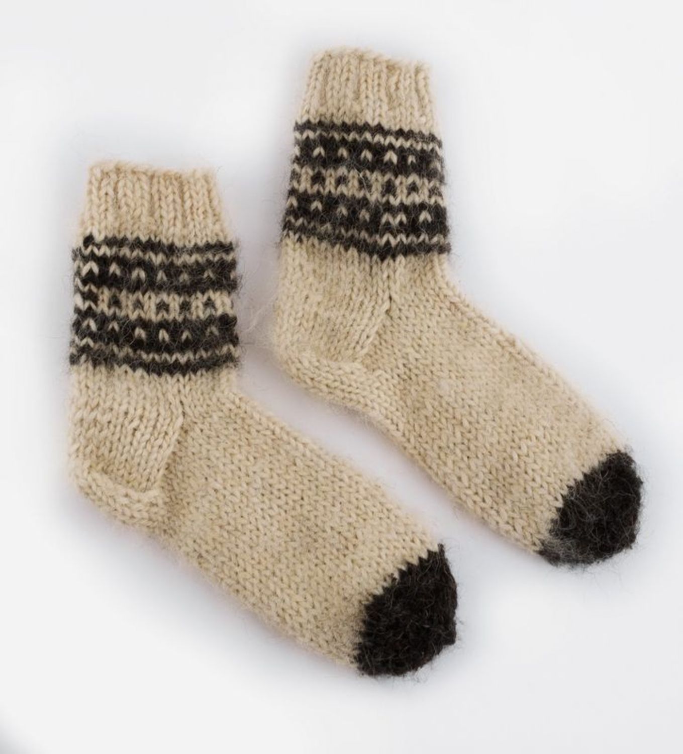 Men's socks made ​​of wool photo 2