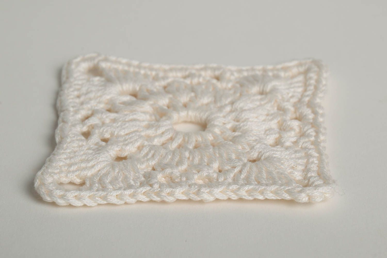 Dessous-de-verre fait main Déco cuisine tricot crochet Accessoire cuisine coton photo 5