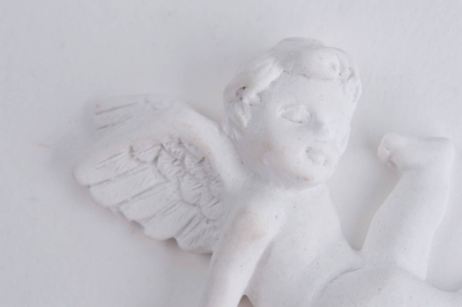 Figurine à peindre Ange décoratif fait main en plâtre Déco maison à créer photo 5