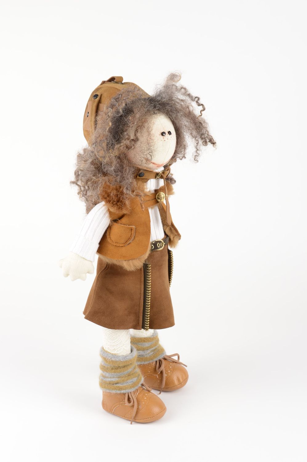 Handmade toy unusual dolls for girls gift ideas soft doll for children photo 4