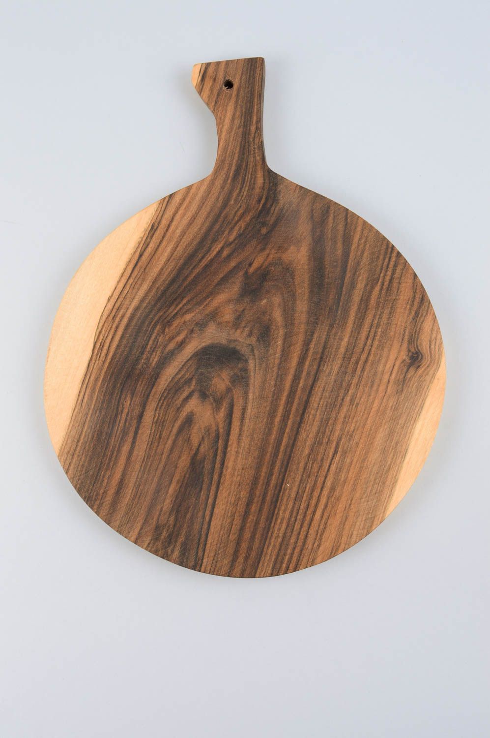Разделочная доска кругаля деревянная доска из грецкого ореха кухонный аксессуар фото 2