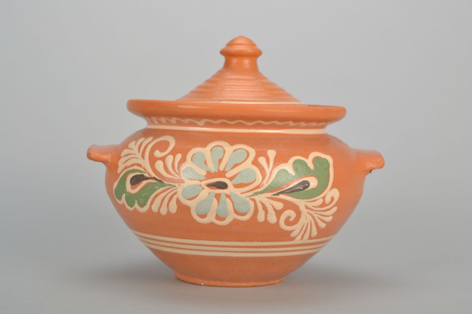 Ceramic handmade pot photo 5