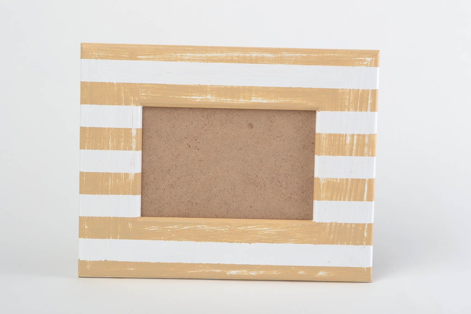 Marco de fotos de madera rectangular artesanal 10x15 foto 3