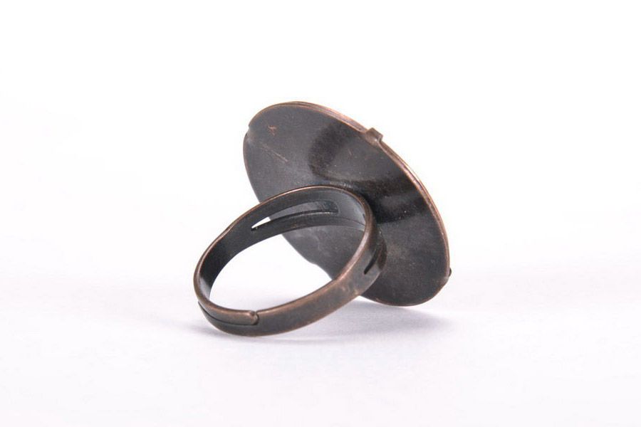 Schöner Ring aus Kupfer foto 3