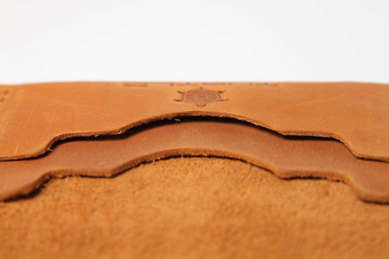 Beautiful handmade card holder leather goods business card holder gift ideas photo 5