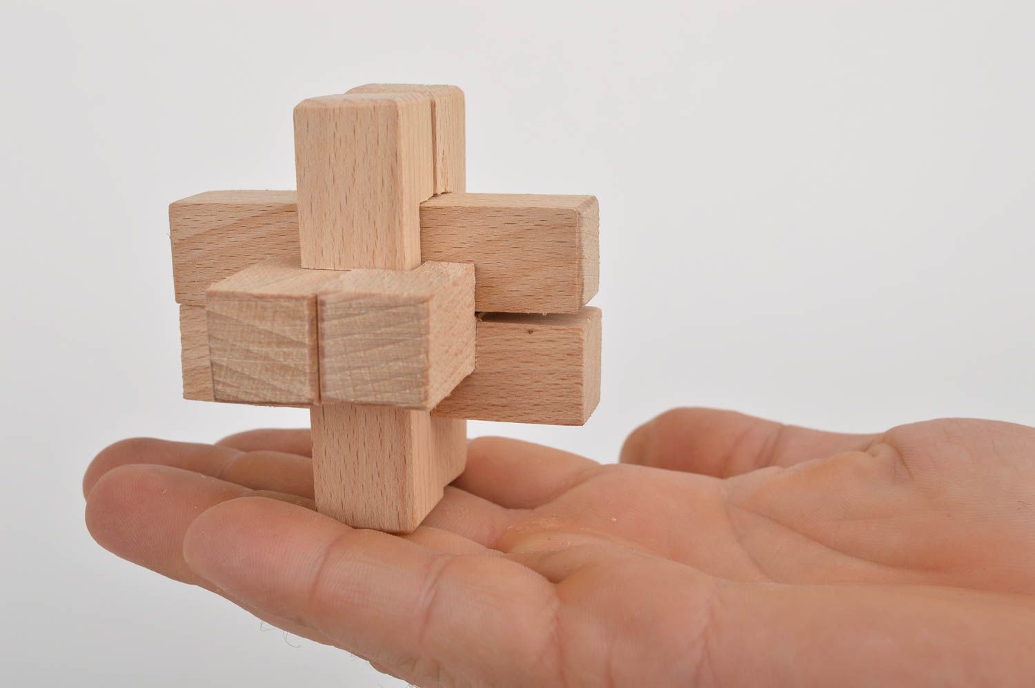 Игрушка ручной работы деревянный кубик игрушка из дерева от 3 лет Пазл фото 5
