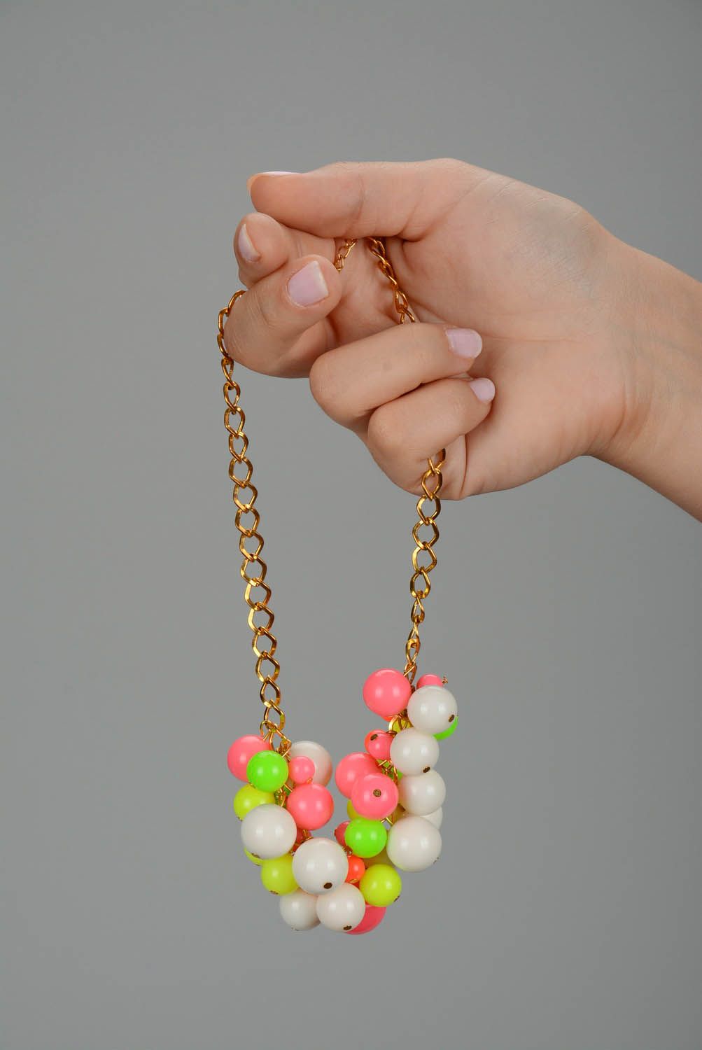 Colorful Necklace Beads photo 5