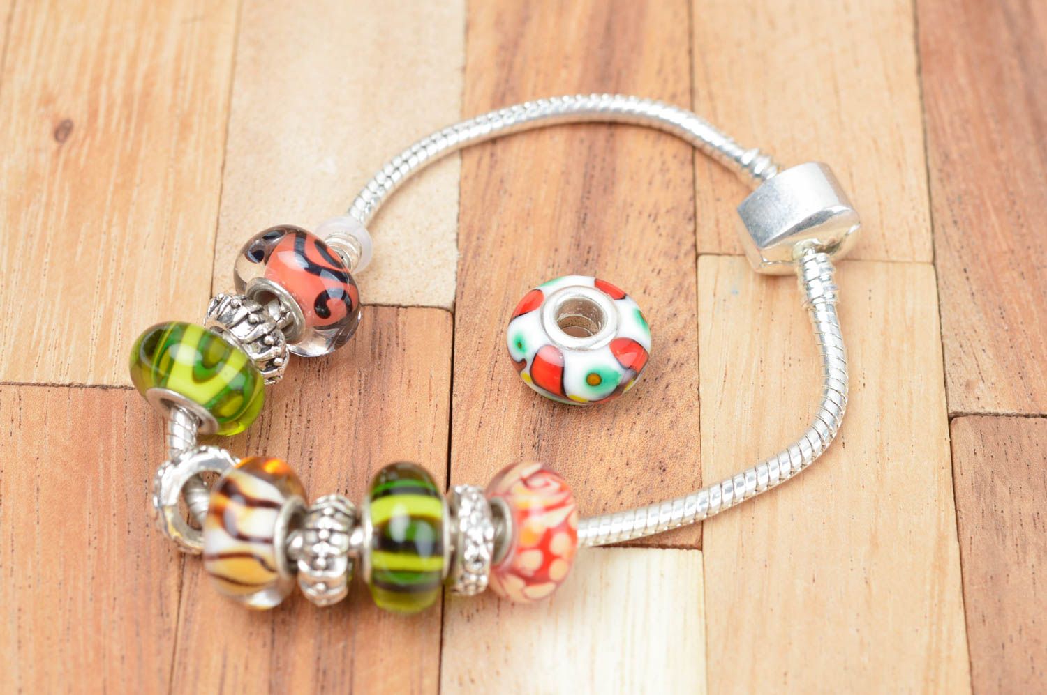 Fashion glass beads jewelry accessories lampwork supplies lampwork beads photo 4