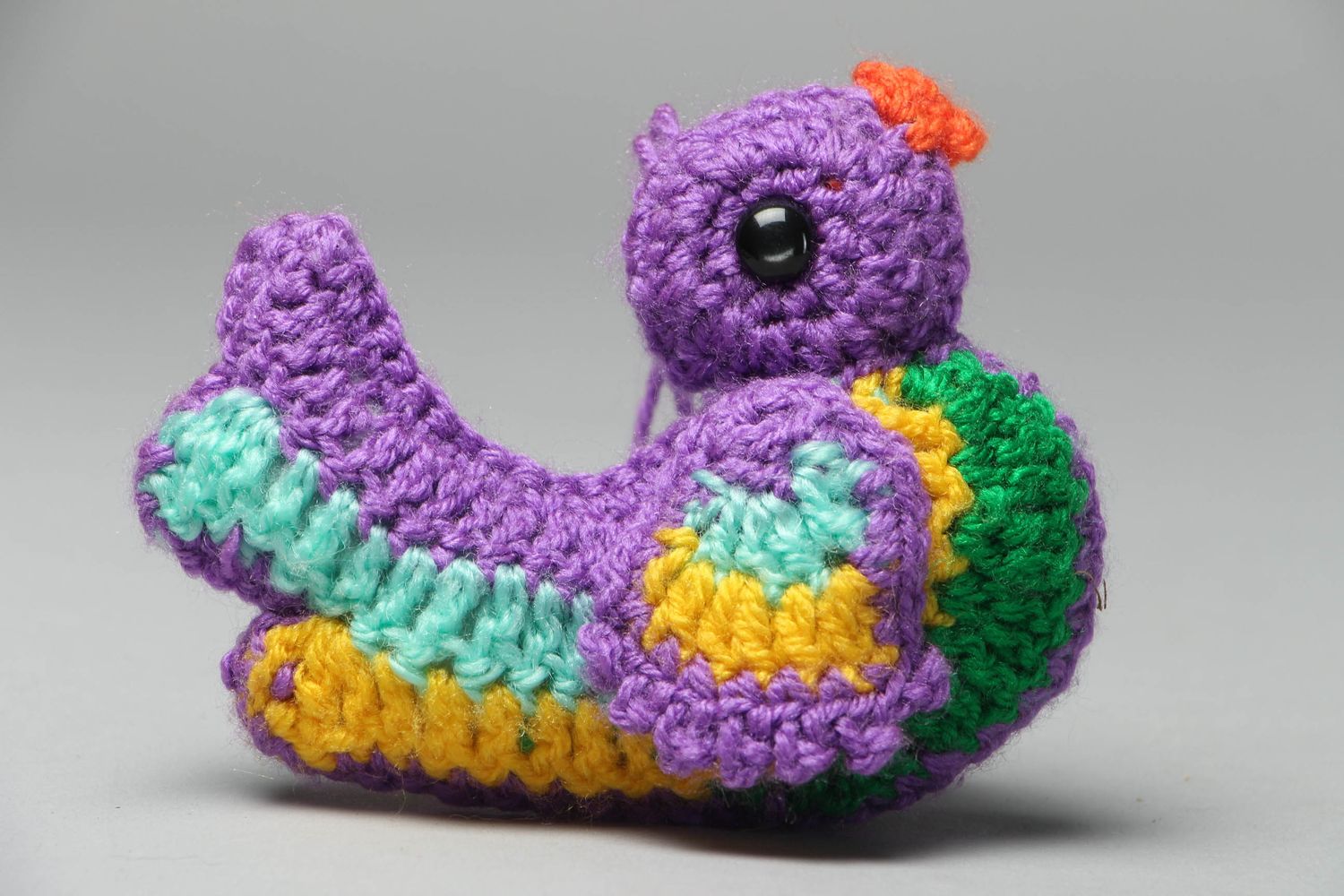 Crochet toy interior pendant Birdie photo 1