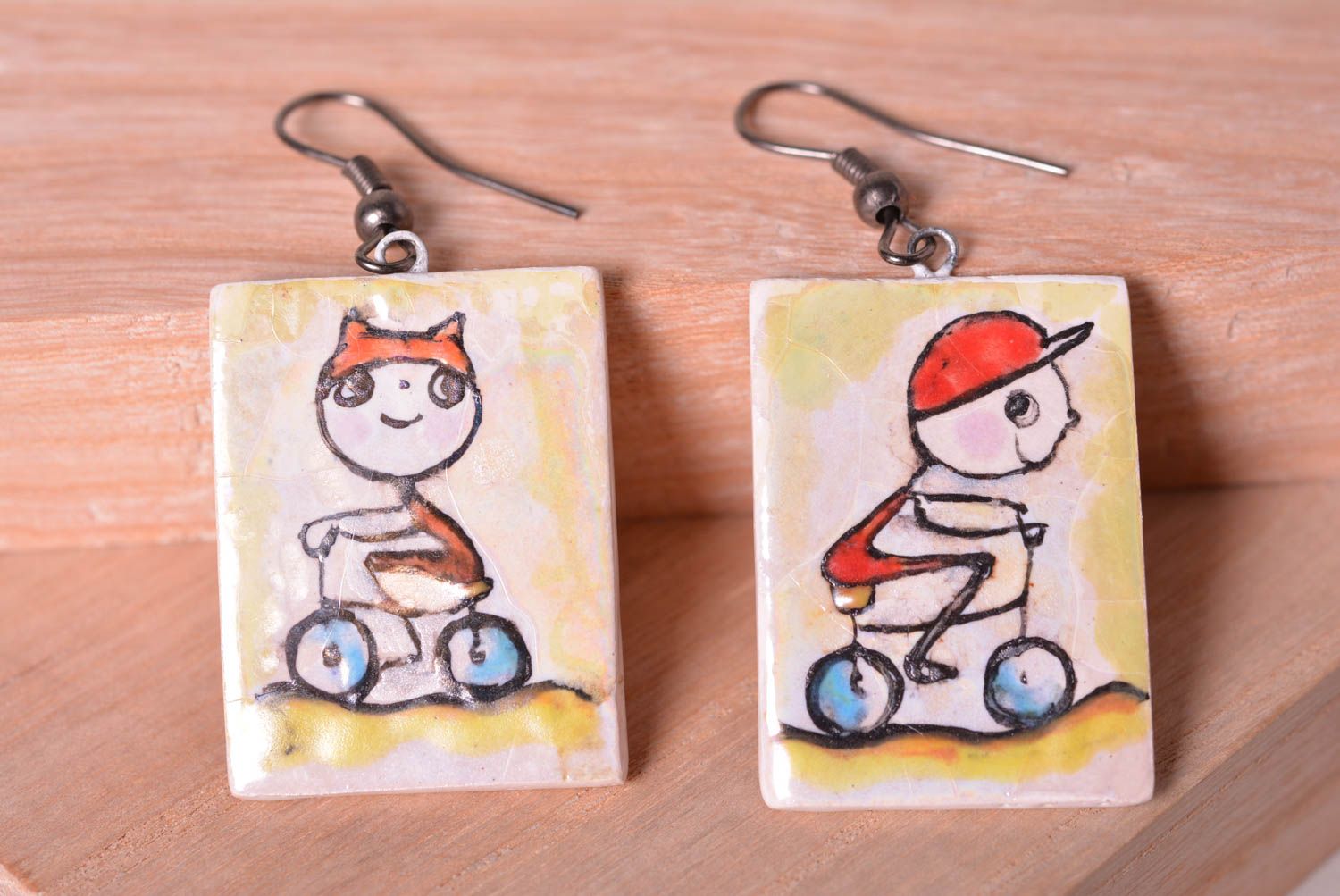 Homemade jewelry designer earrings cute earrings gifts for girls unique jewelry photo 3