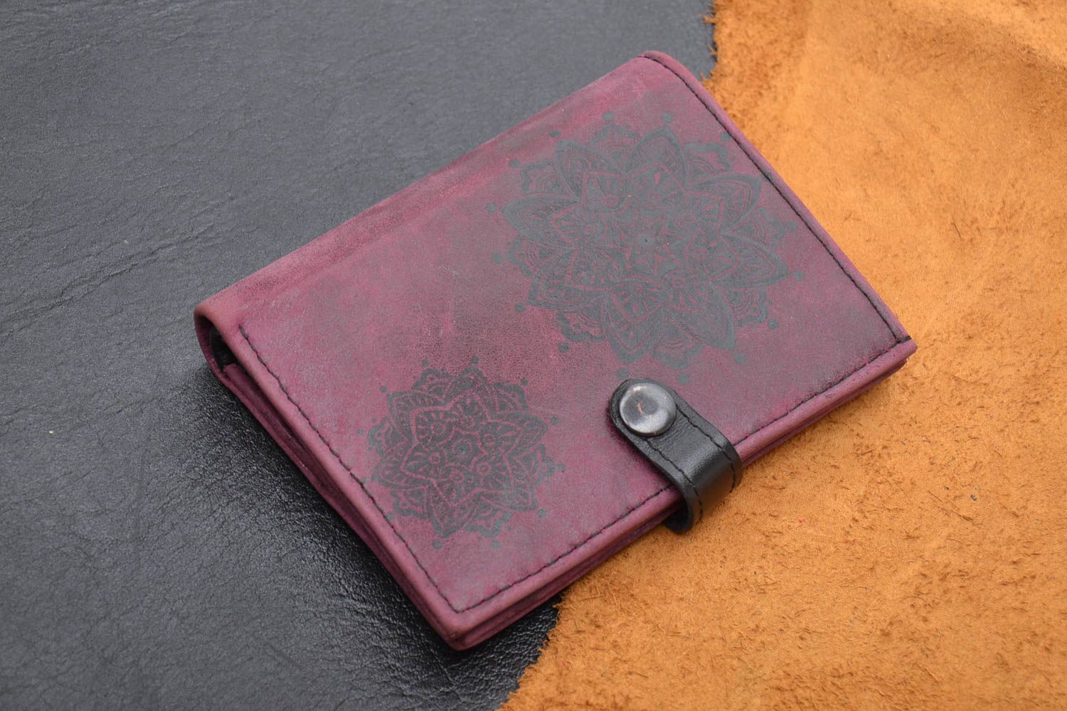 Genuine leather wallet for women photo 2