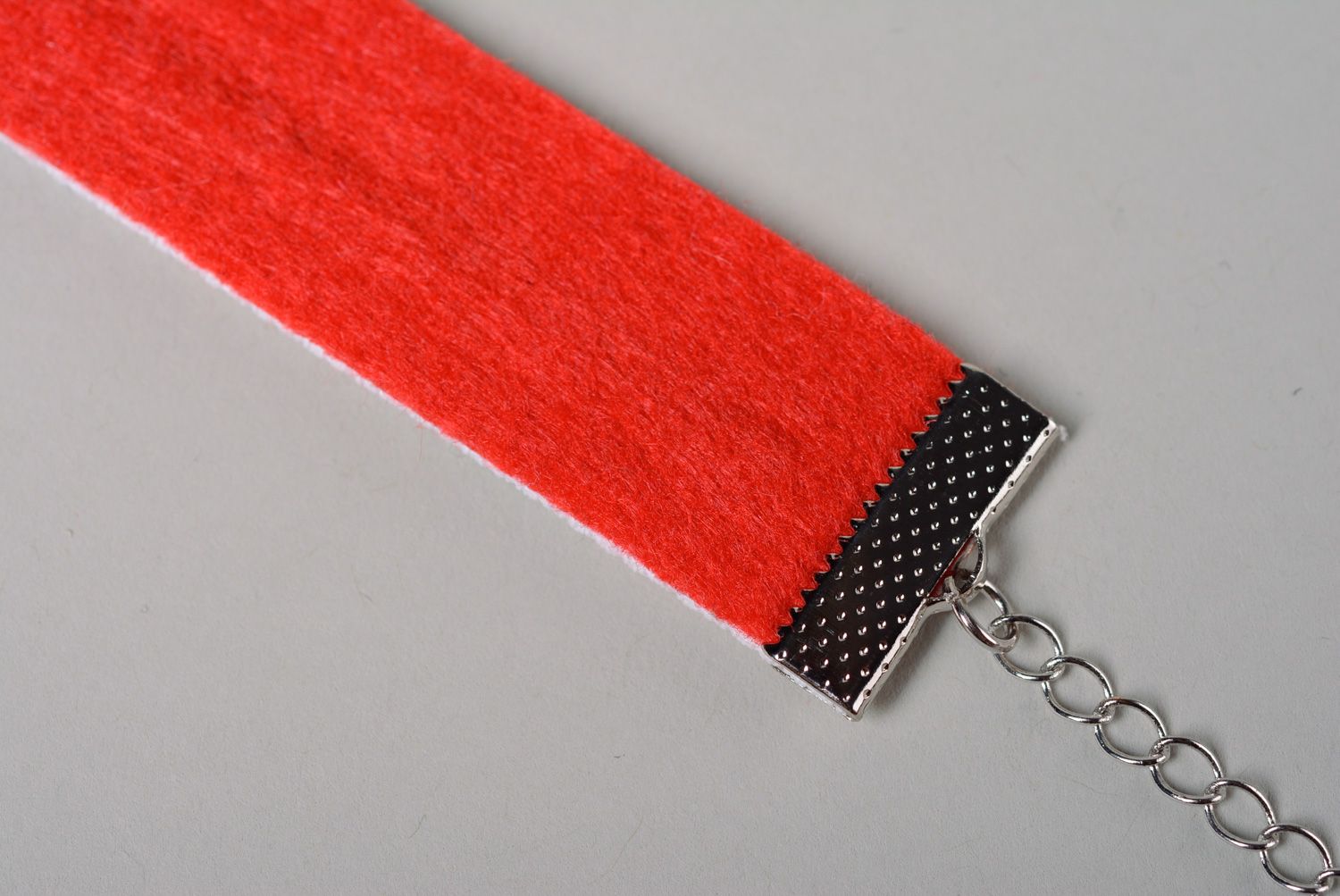 Bracciale tessile fatto a mano accessorio originale braccialetto di moda
 foto 5