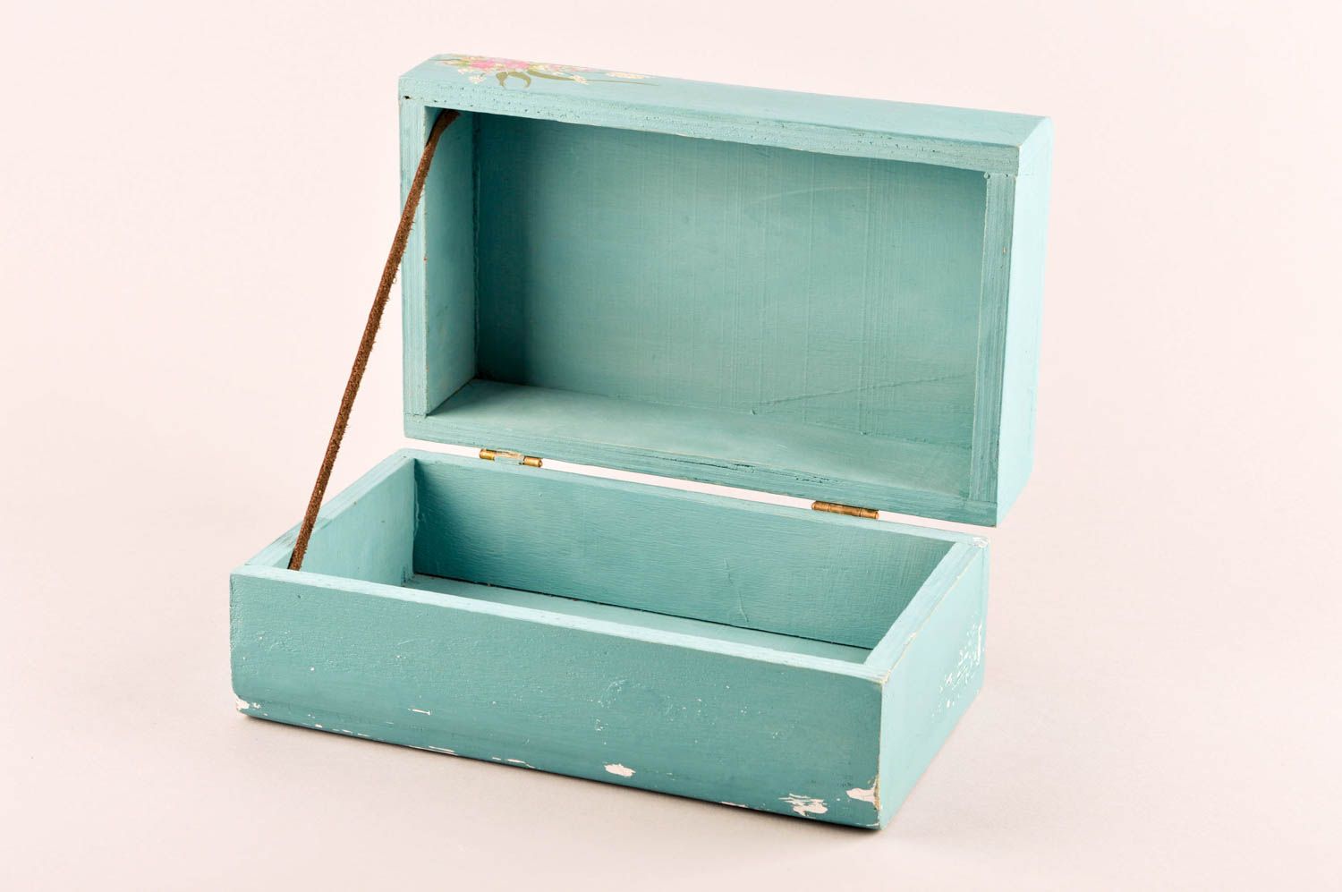 Unusual handmade jewelry box vintage wooden box design home goods gift