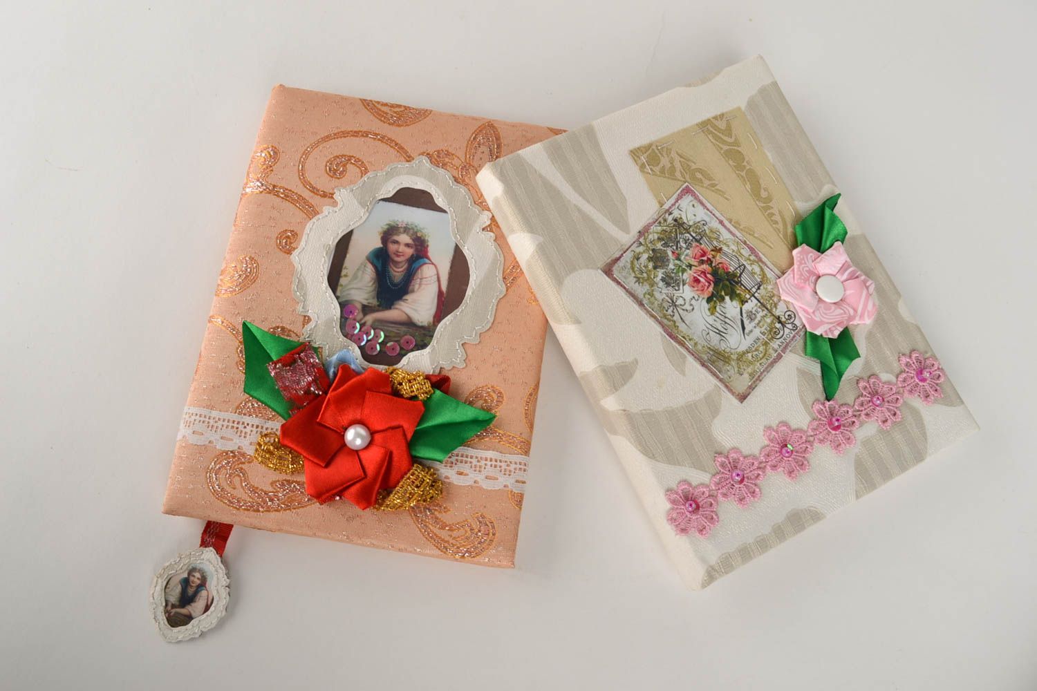Blocs de notas hechos a mano agendas decoradas regalo original para mujer foto 4