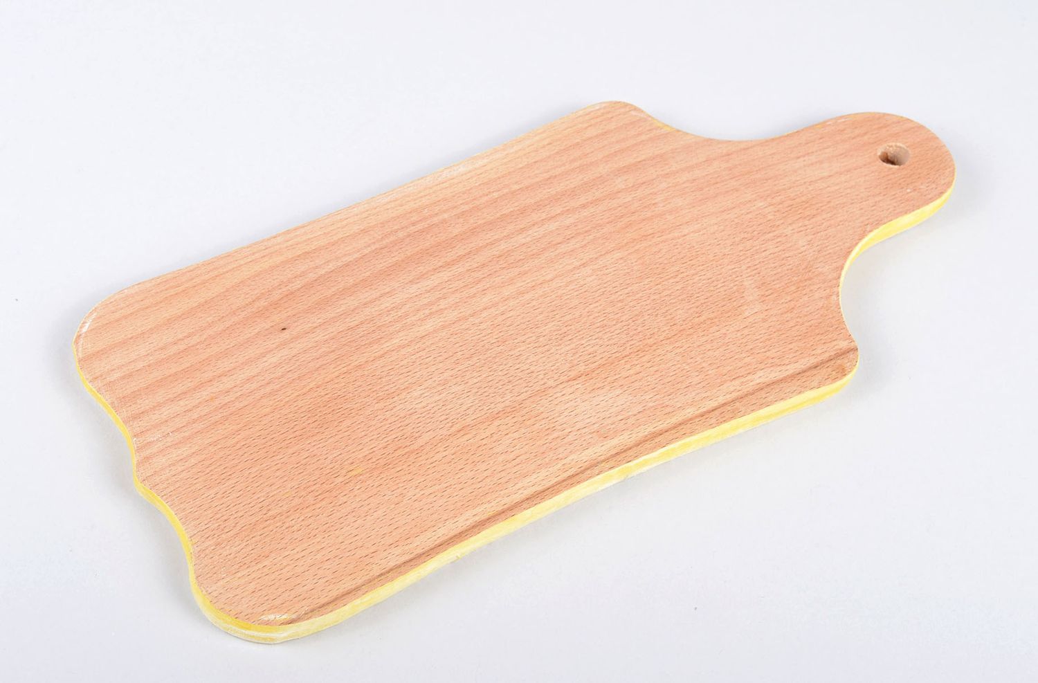 Planche à découper Ustensile de cuisine fait main Déco cuisine en bois naturel photo 2