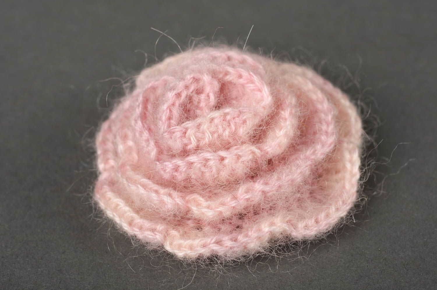 Beautiful handmade hair scrunchie flower hair tie crochet ideas gifts for kids photo 5