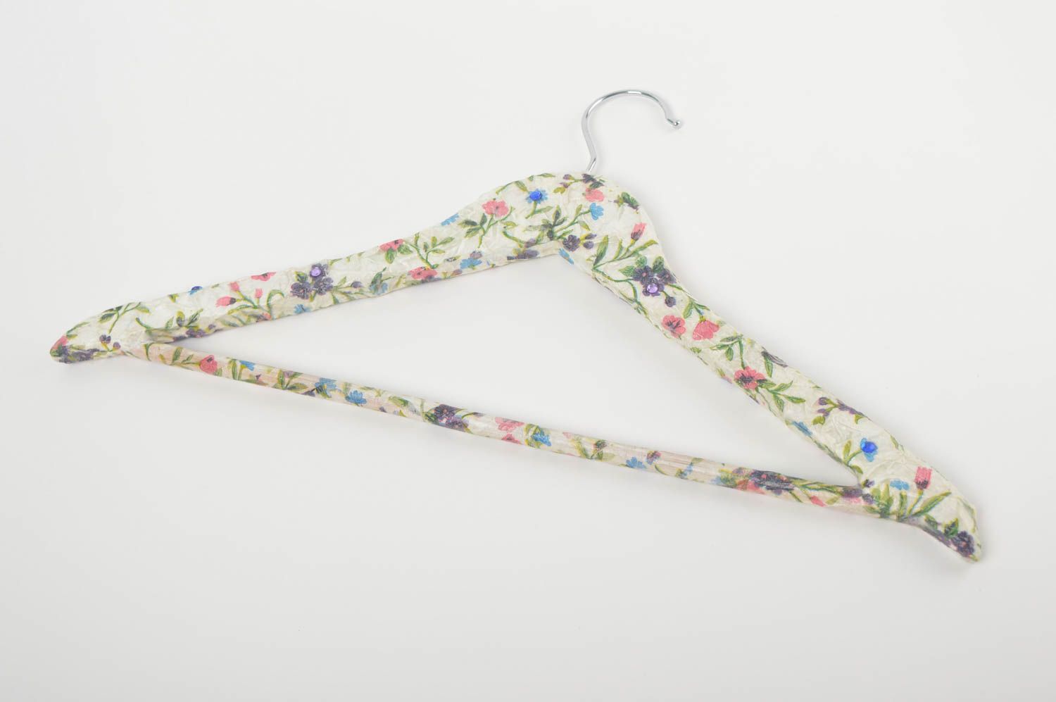 Kleiderbügel für Anzüge handmade originelles Geschenk Kleiderbügel aus Holz foto 5