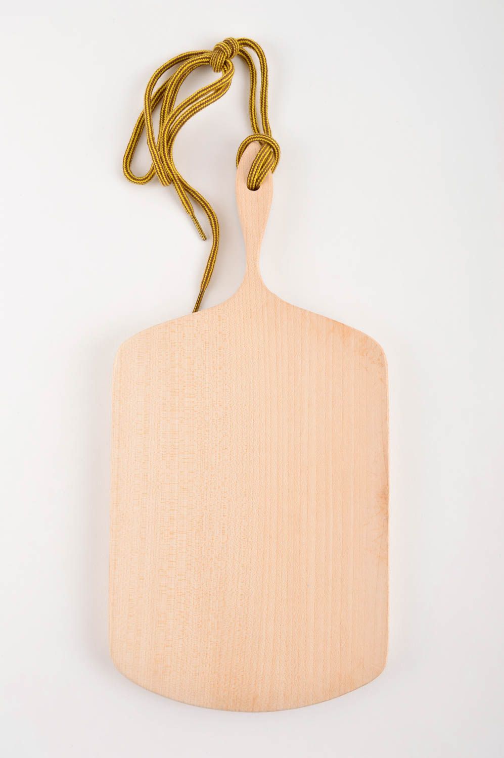 Tabla para picar artesanal de madera decoración de interior accesorio de cocina foto 3