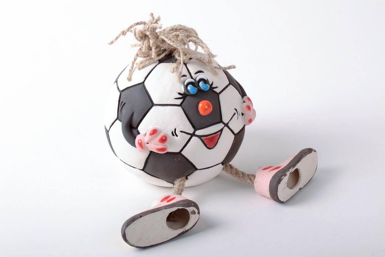 Keramik-Spardose Fußball-Sucht foto 1