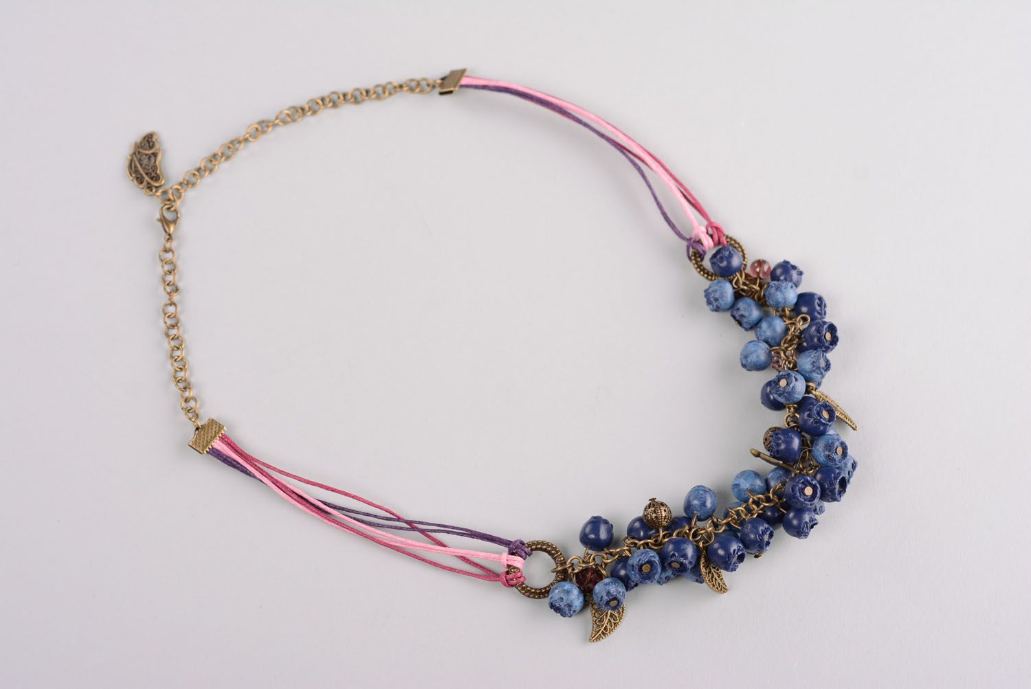 Unusual handmade necklace photo 3