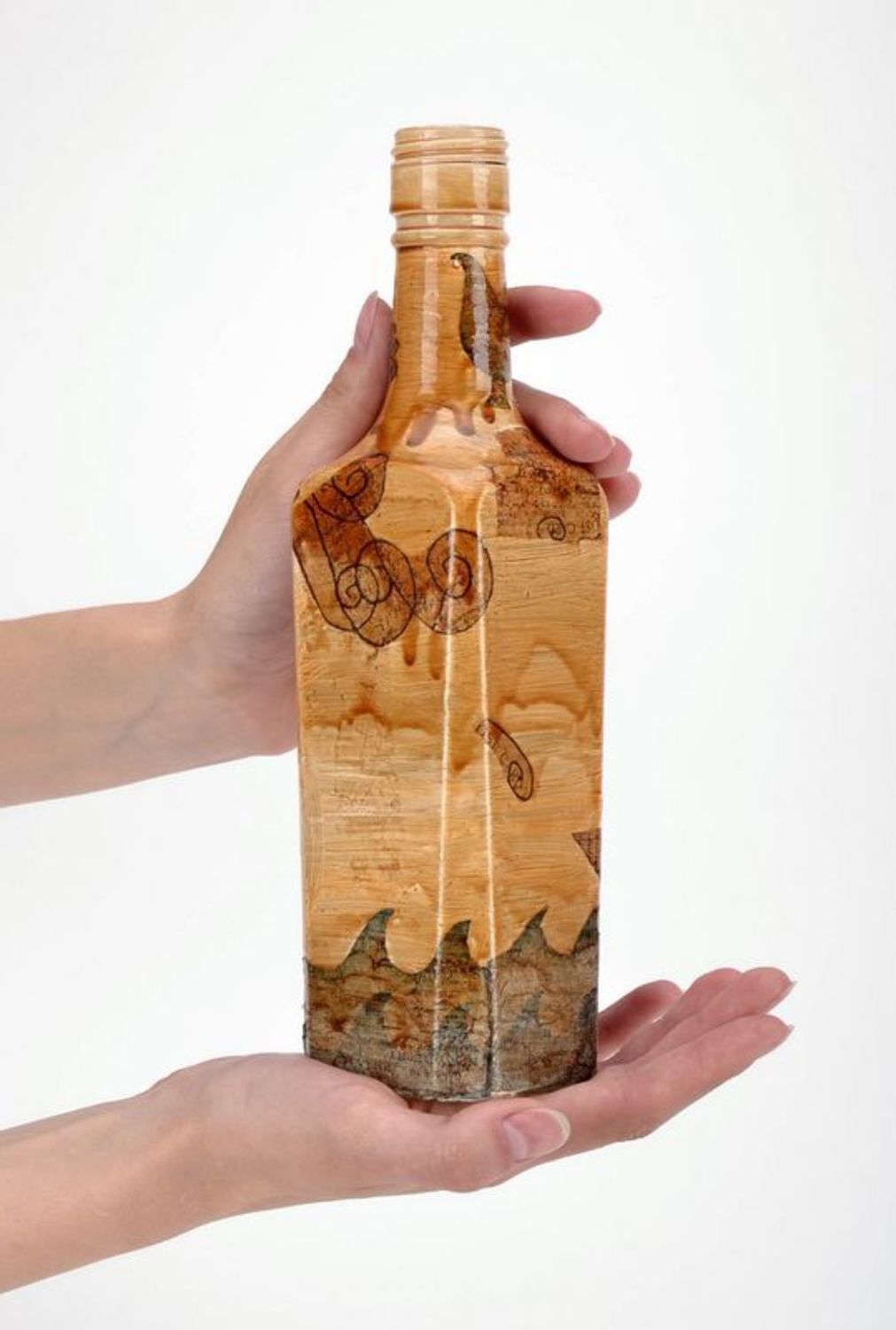 Декоративная бутылка Корабль фото 5