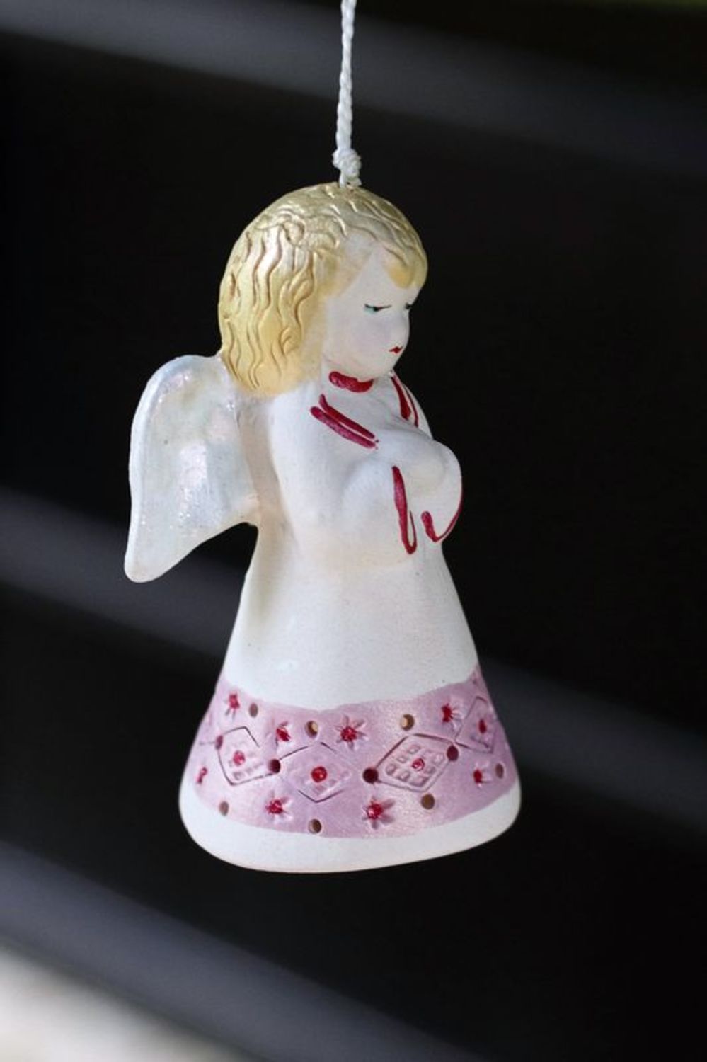 Колокольчик керамический Ангел фото 2