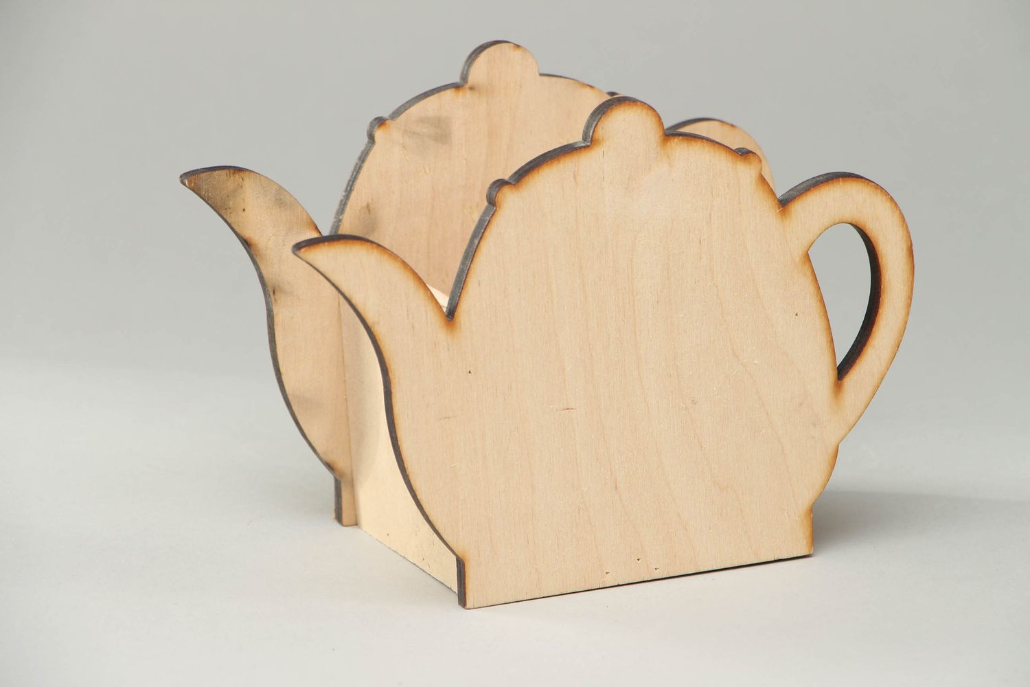 Holz Tücherbox für Decoupage foto 1