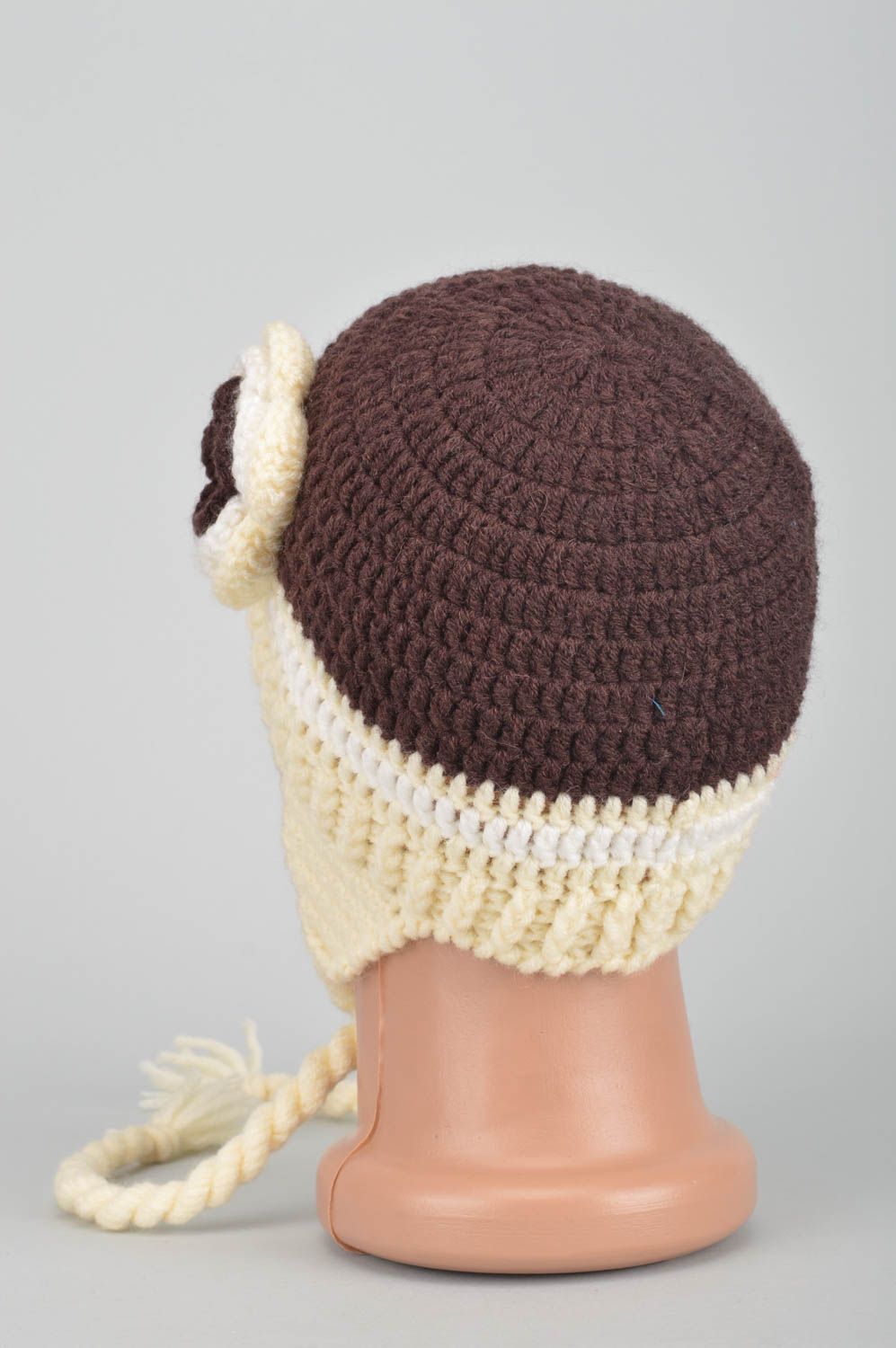 Winter hat knitted hat handmade accessories kids accessories gifts for kids photo 5