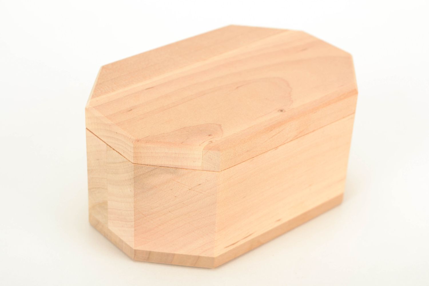 Wooden craft blank for jewelry box photo 1