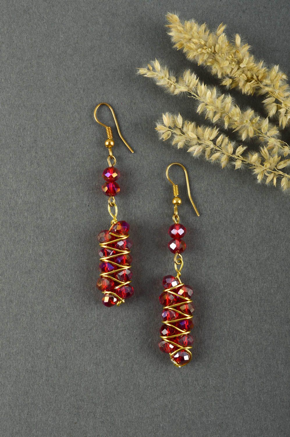 Handmade jewelry cute earrings fashion earrings designer accessories cool gifts photo 1
