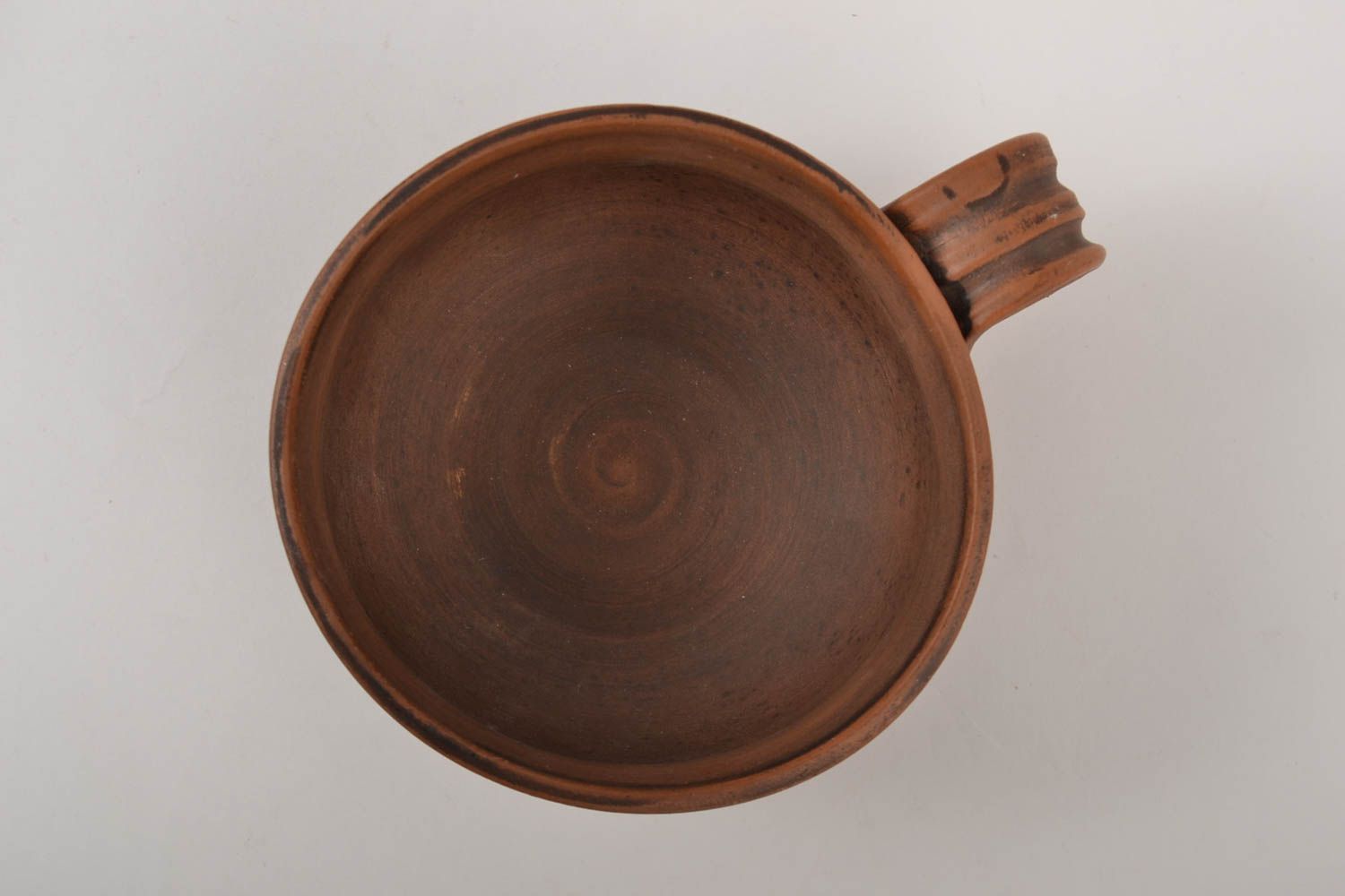 Taza original hecha a mano cerámica artesanal utensilio de cocina estiloso foto 5