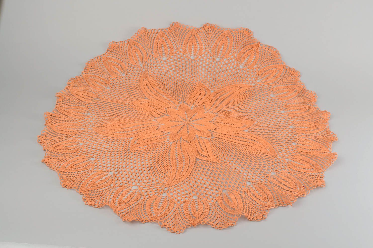 Handmade knitted decorative napkin decor napkin for coffee table home ideas photo 5