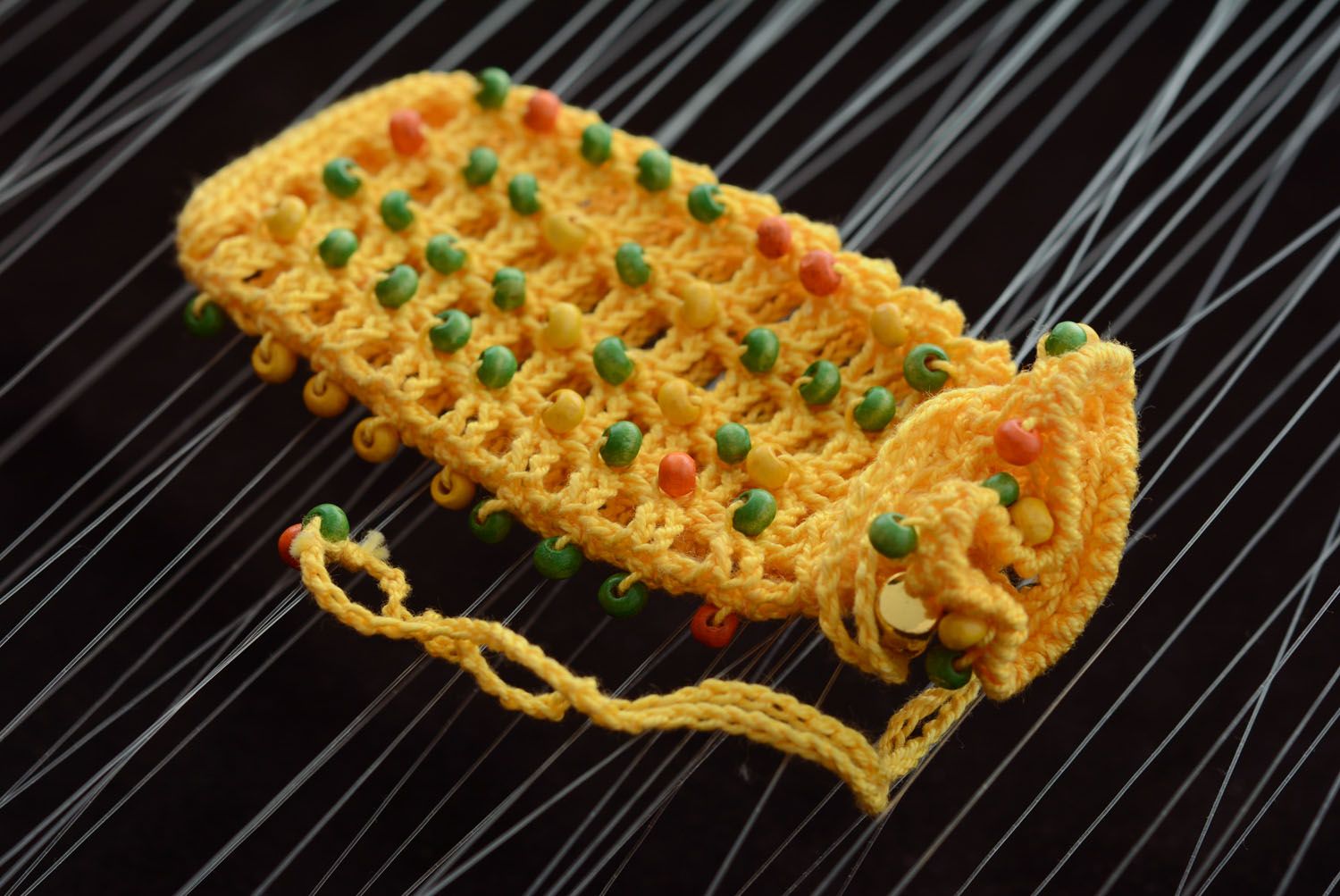 Crochet smartphone case Dandelion photo 3