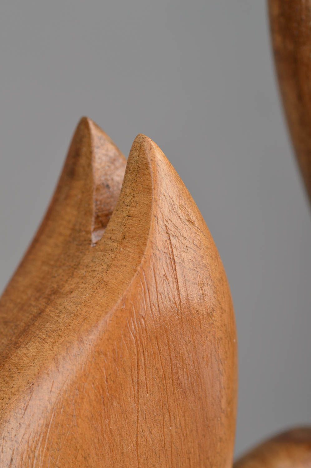 Figura de madera tallada hecha a mano objeto decorativo regalo original foto 4