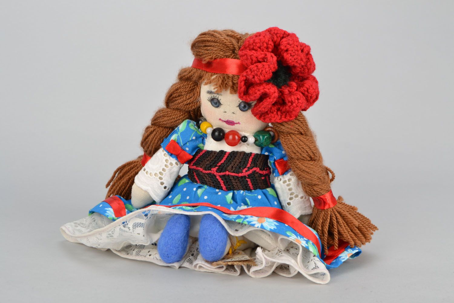 Soft handmade doll photo 1