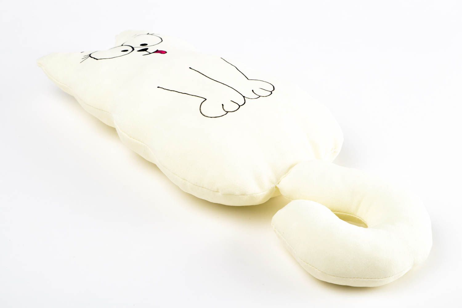 Игрушка-подушка ручной работы детская подушка милая детская игрушка из ткани фото 5