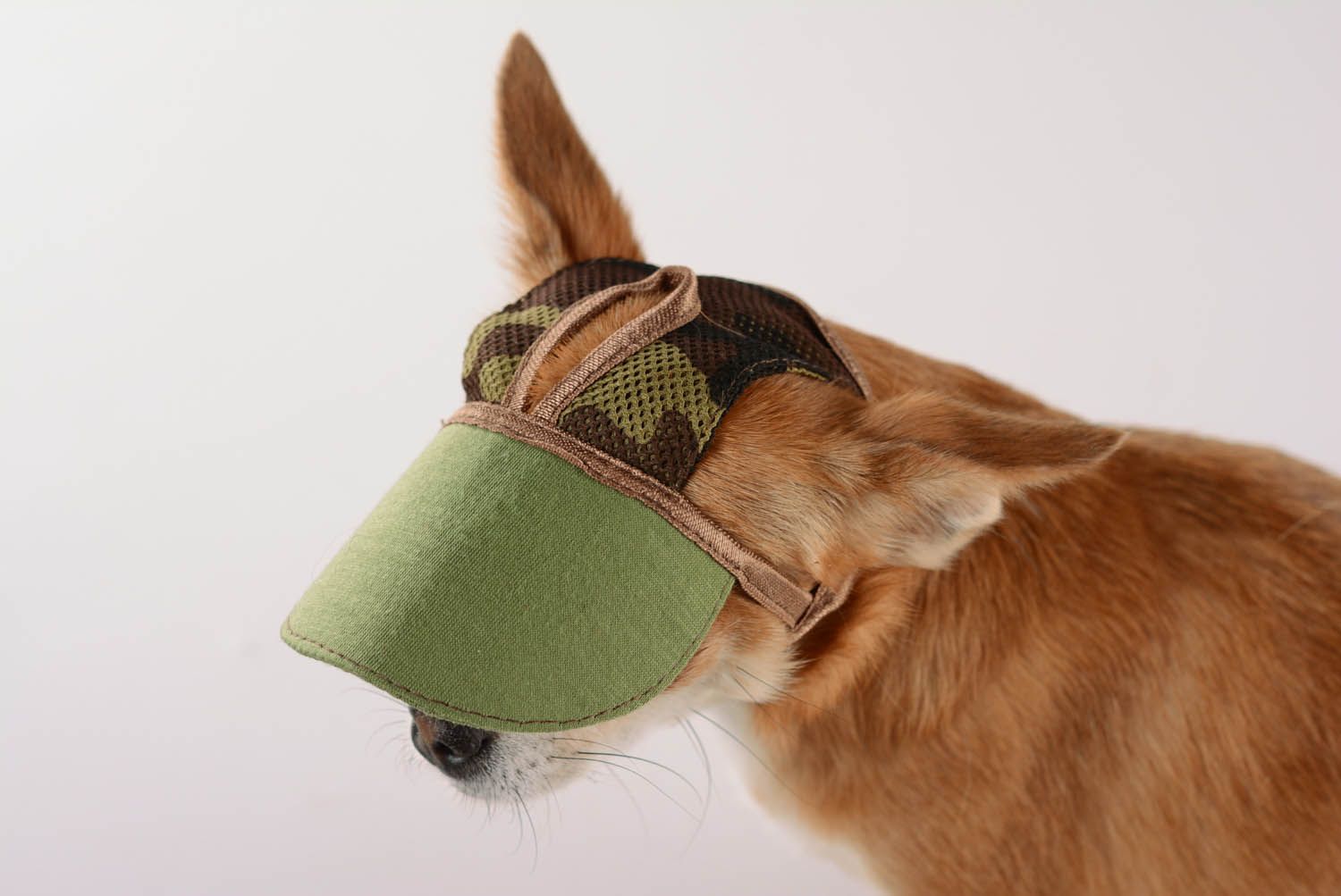 Boné para o cão Militar roupas para cães feitas à mão foto 4