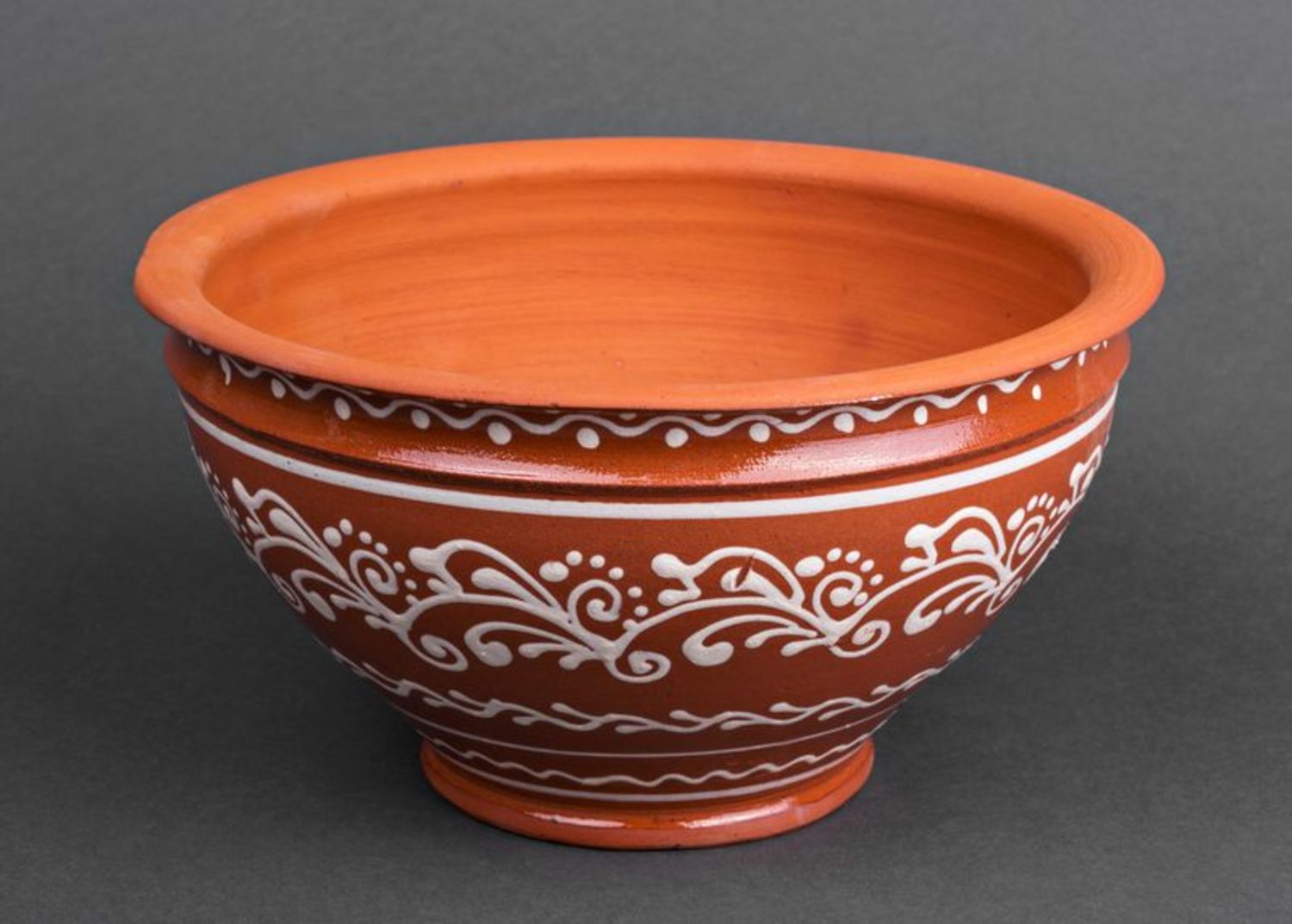 Ceramic fruit bowl photo 1