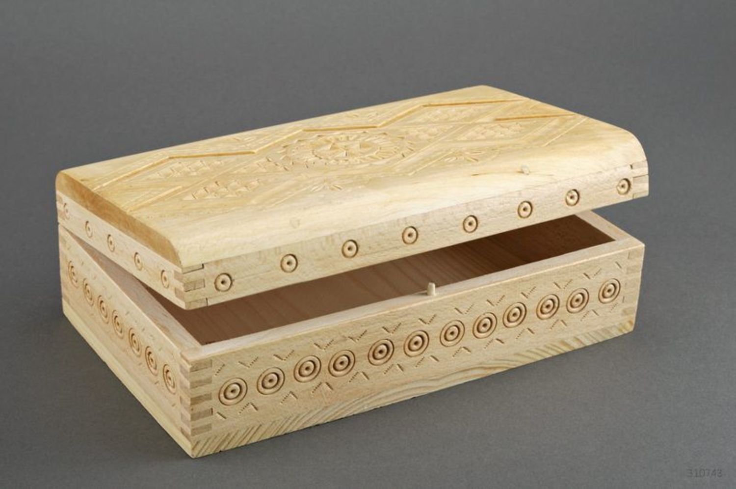 Wooden box, non coated photo 5